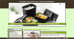 Desktop Screenshot of bento-lunchbox.fr